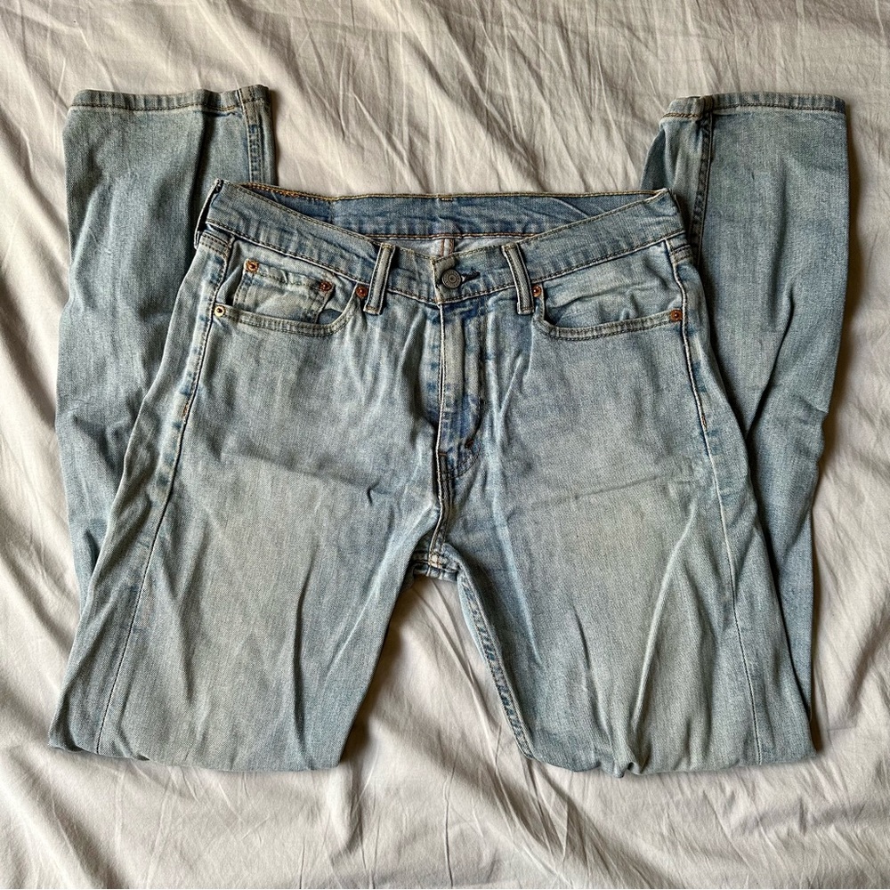 Levi's Light Blue Slim Straight Jeans